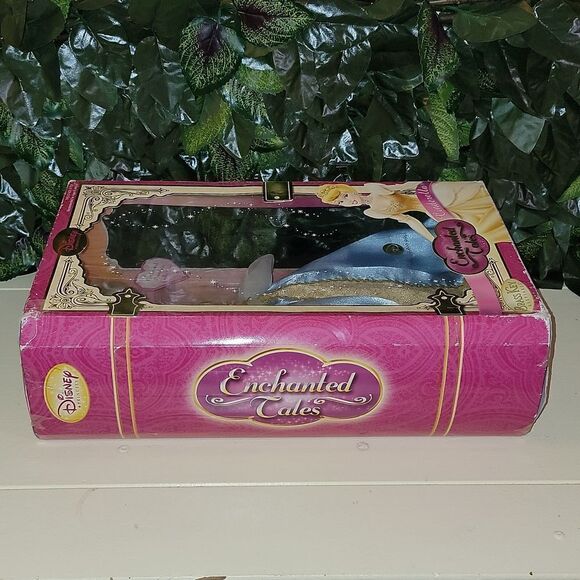 Disney Princess Enchanted Tales 2007 Brass Key Porcelain Doll New Cinderella 16" - Picture 6 of 9